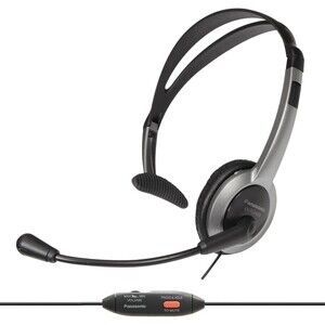 Panasonic KX-TCA430 Comfort Fit Headband Headsets Noise Canceling Foldable 2.5 m